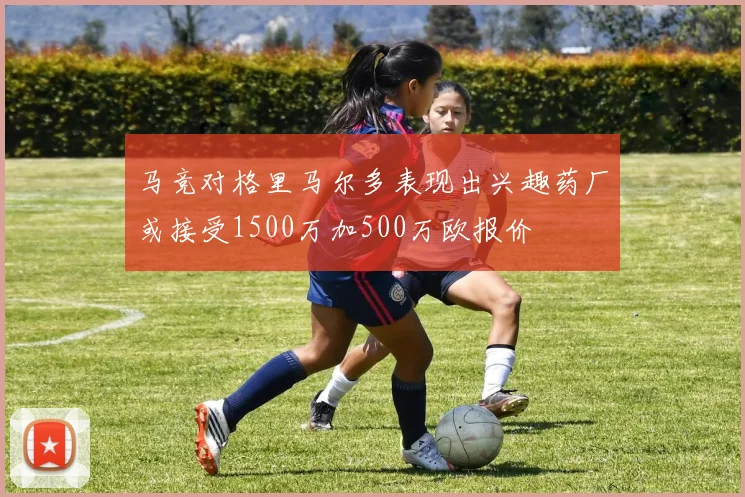 马竞对格里马尔多表现出兴趣药厂或接受1500万加500万欧报价
